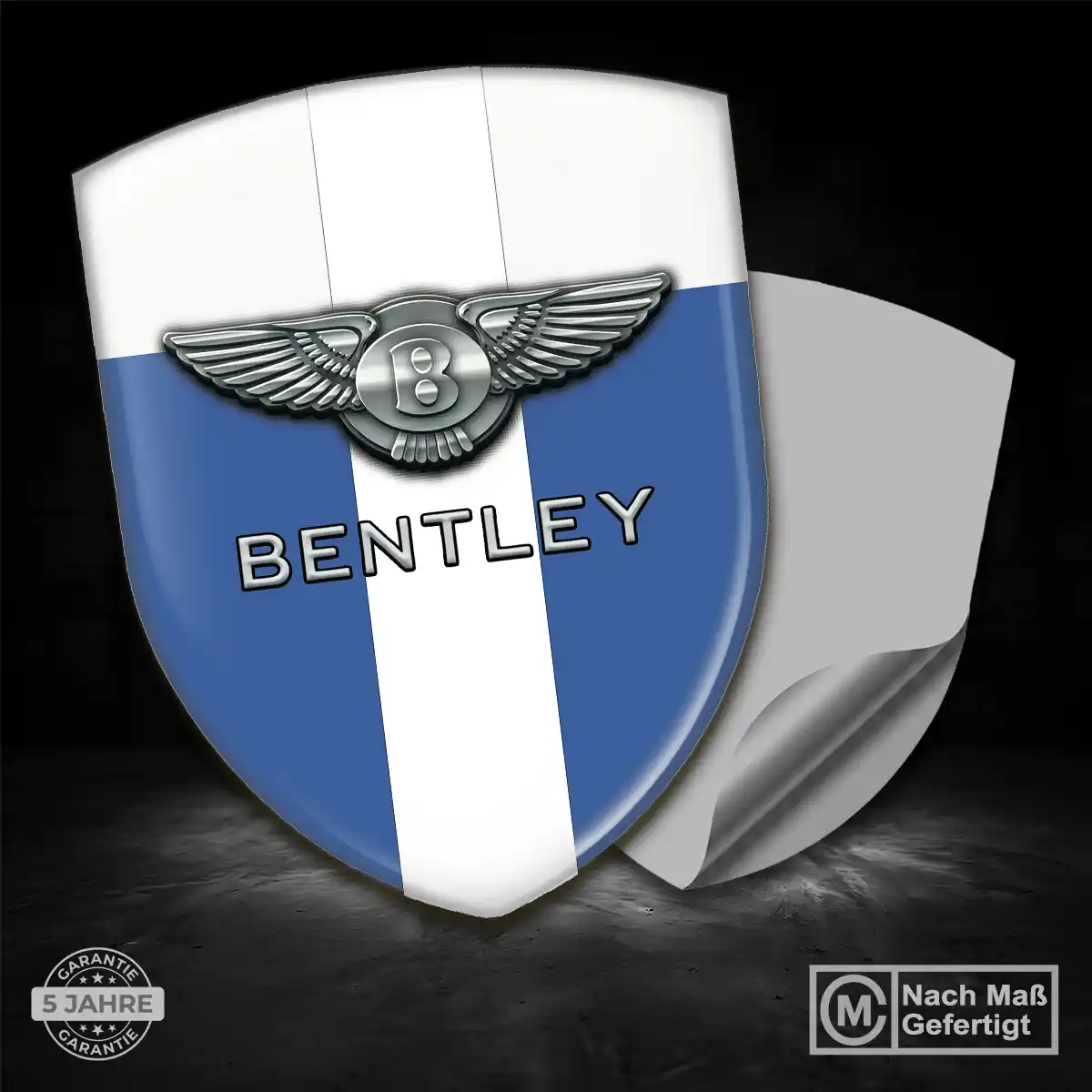 Bentley Emblem Wappen Aufkleber Interieurdesign