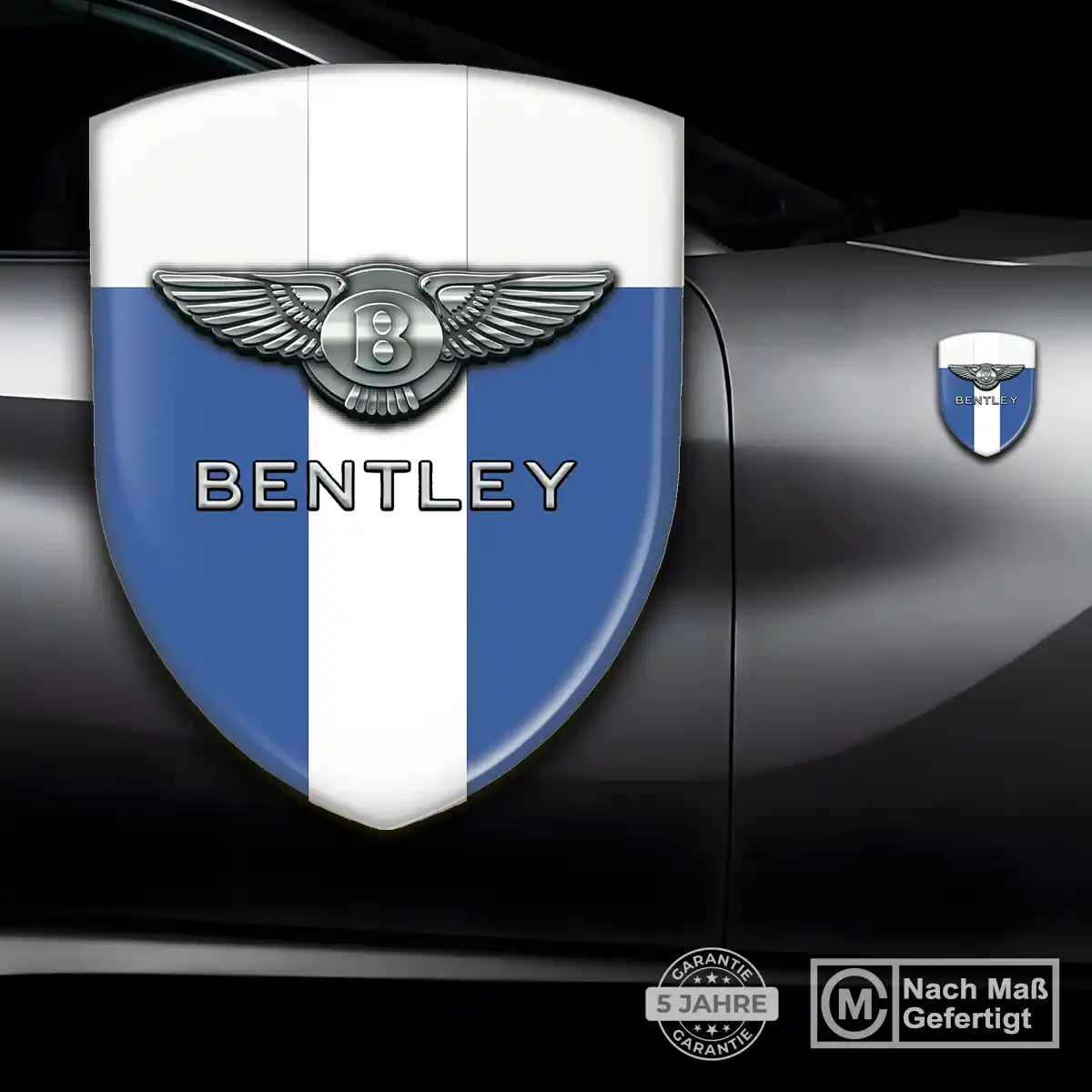 Bentley Emblem Wappen Aufkleber Interieurdesign