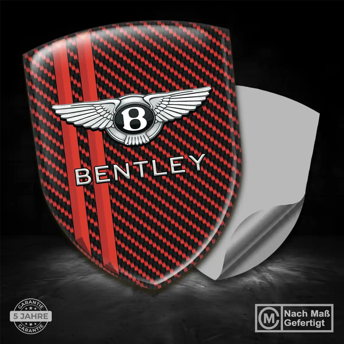 Bentley Emblem Wappen Aufkleber Limitierte Auflage