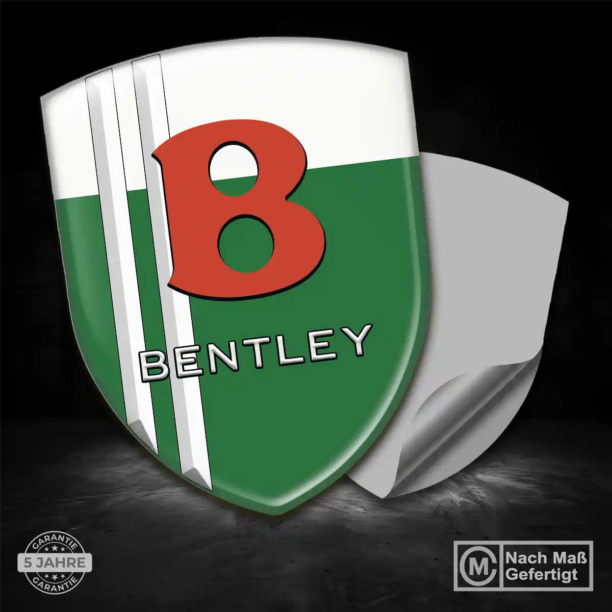 Bentley Emblem Wappen Aufkleber Premium-Edition