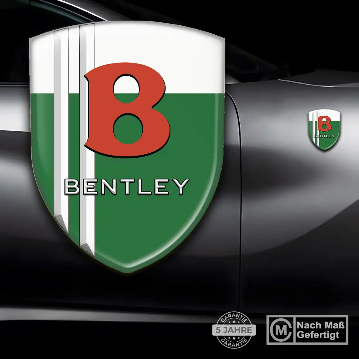 Bentley Emblem Wappen Aufkleber Premium-Edition