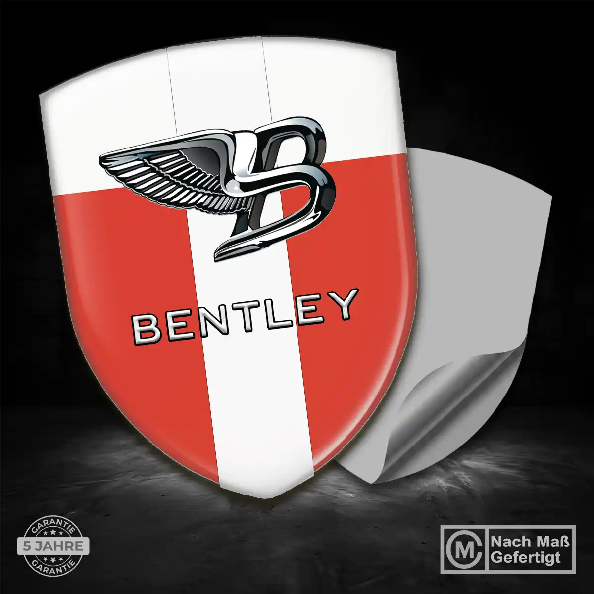 Bentley Emblem Wappen Aufkleber Premiumqualität