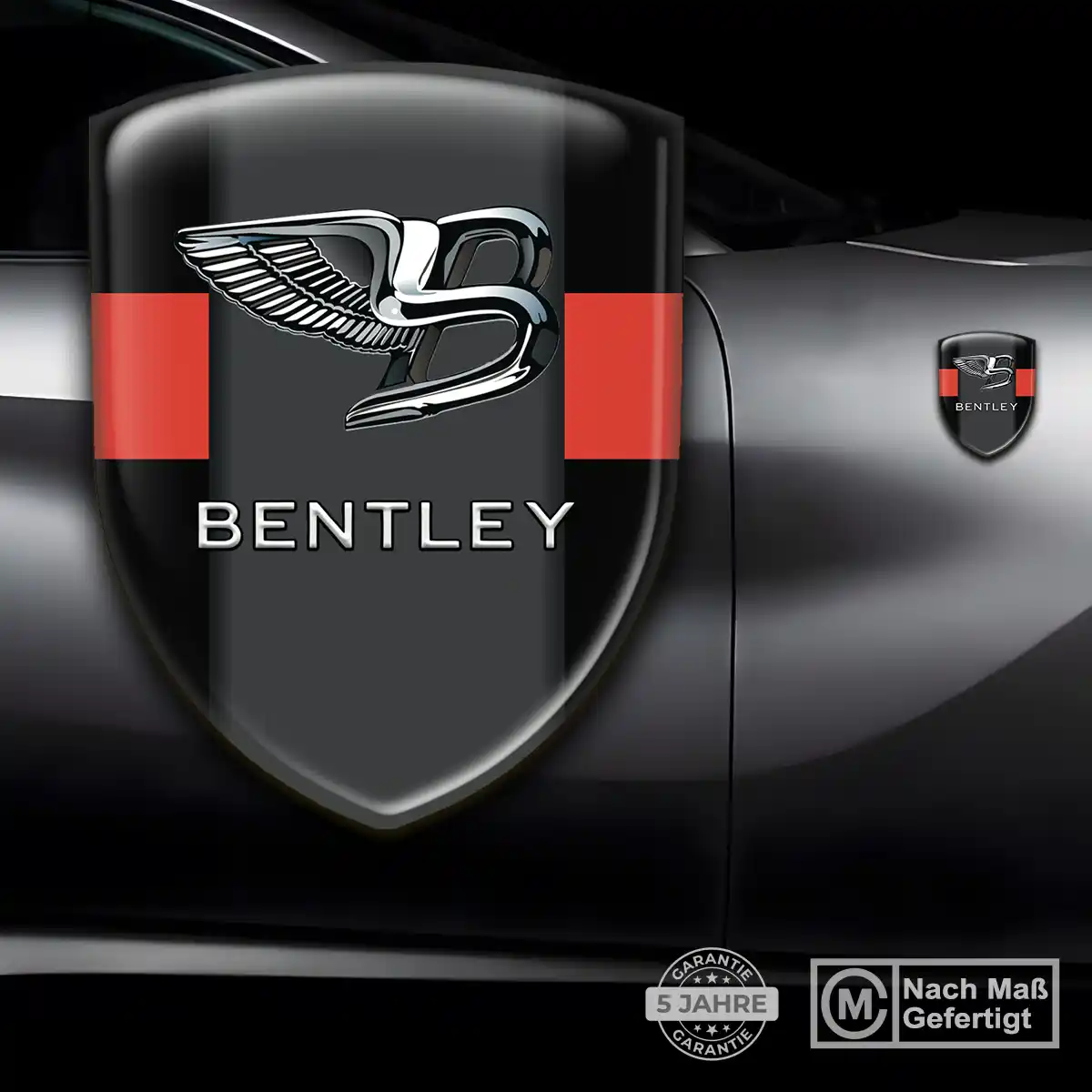 Bentley Emblem Wappen Auto Überzeugende Qualität