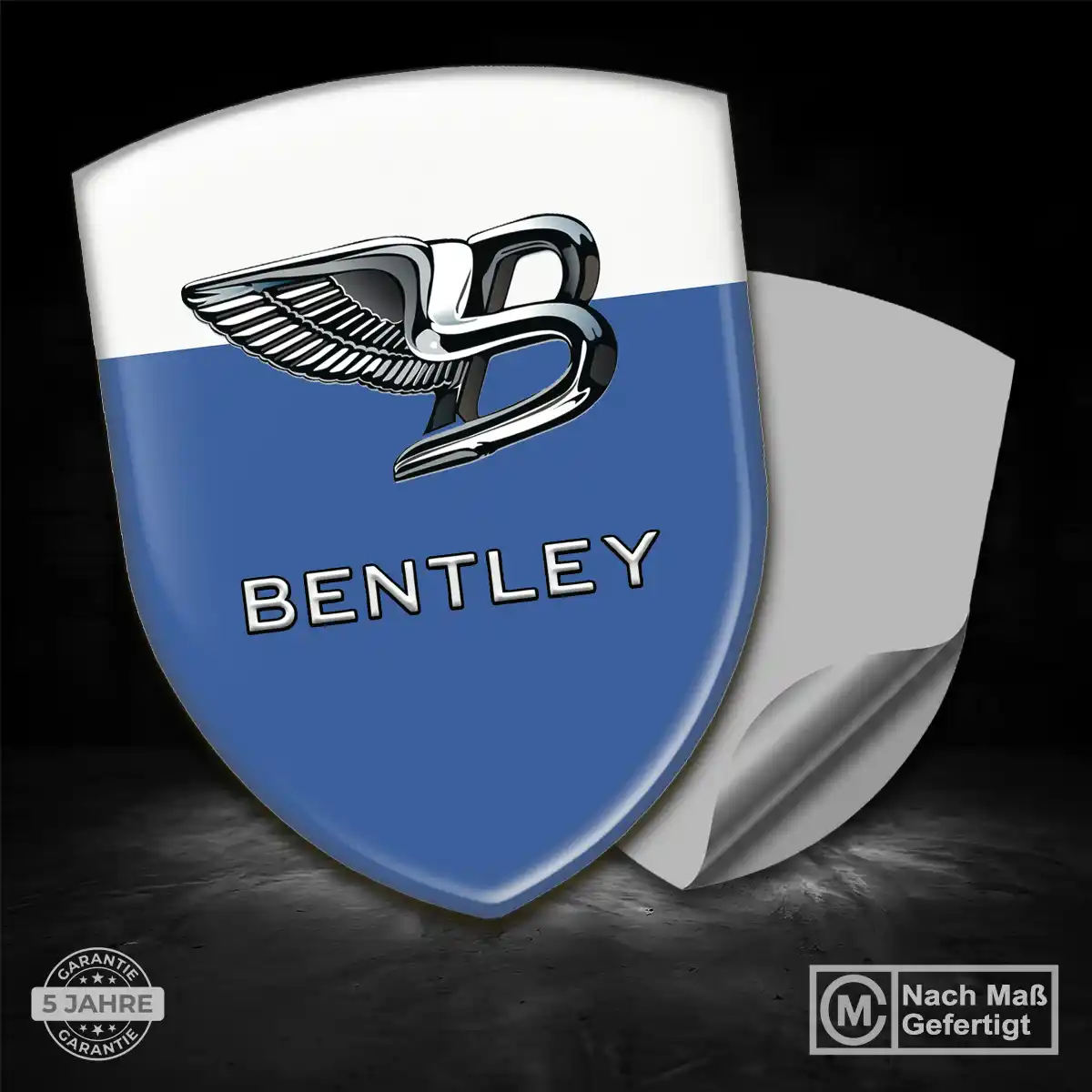 Bentley Emblem Wappen Auto Exterieurdesign