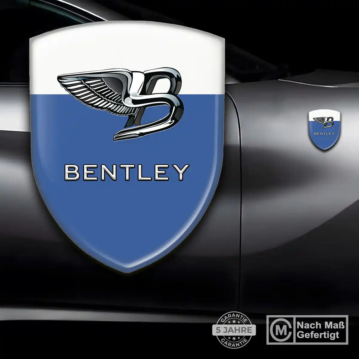 Bentley Emblem Wappen Auto Exterieurdesign