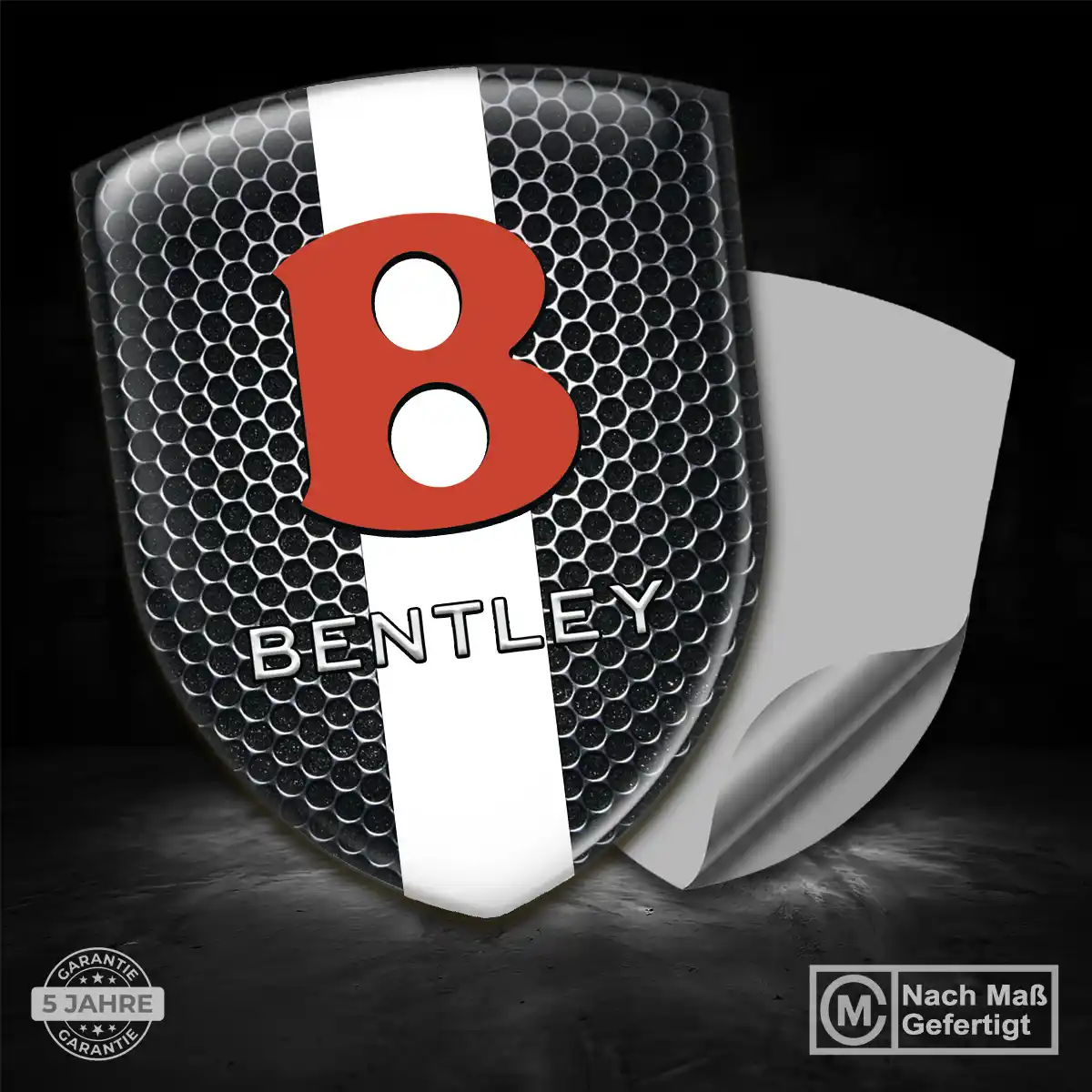 Bentley Emblem Wappen Auto Interieurdesign