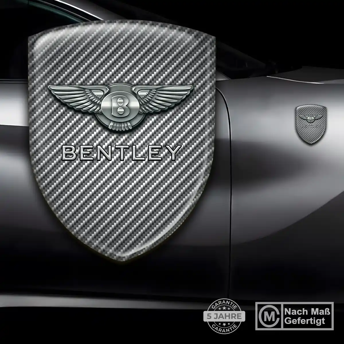Bentley Emblem Wappen Auto Premiumqualität