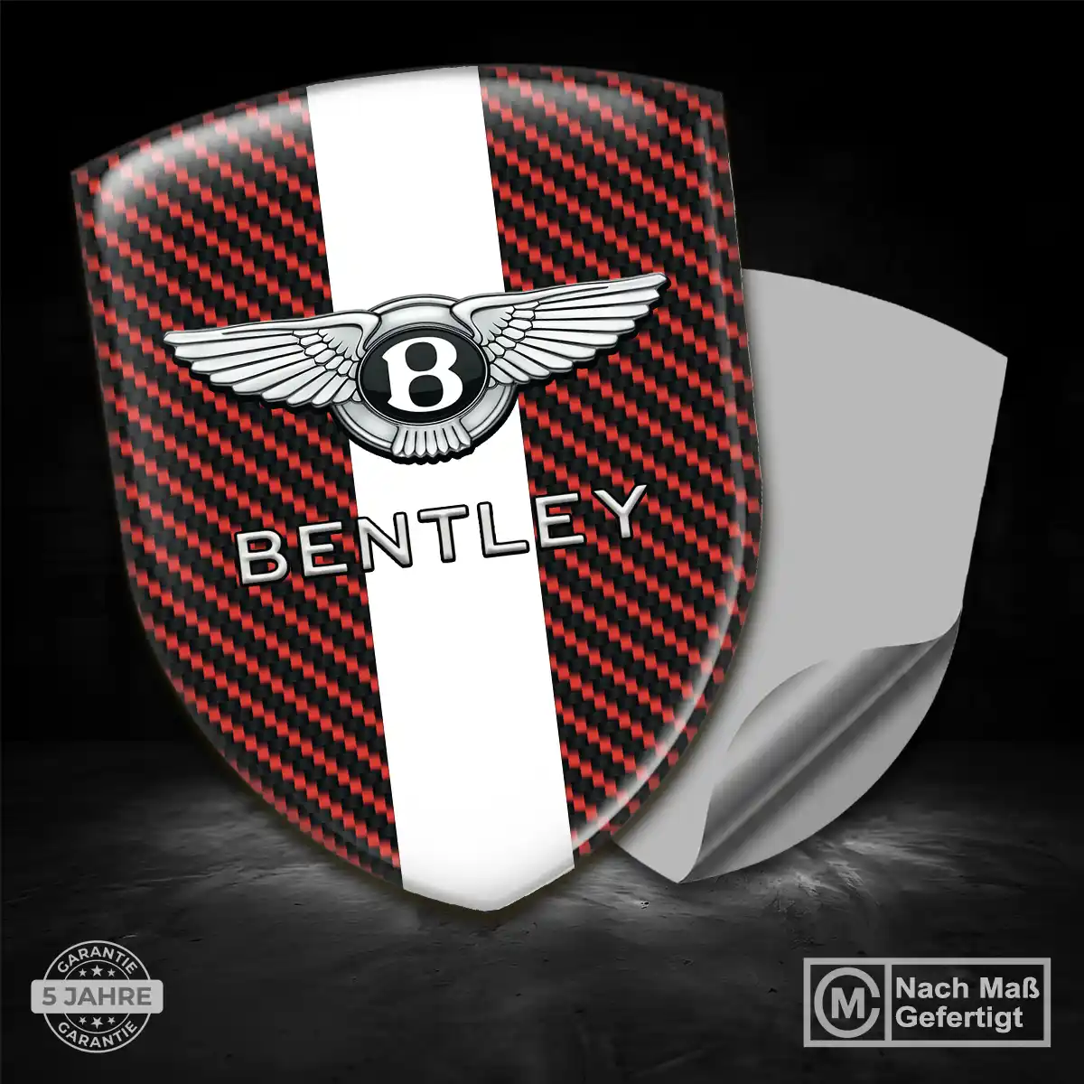 Bentley Emblem Wappen Überzeugende Qualität