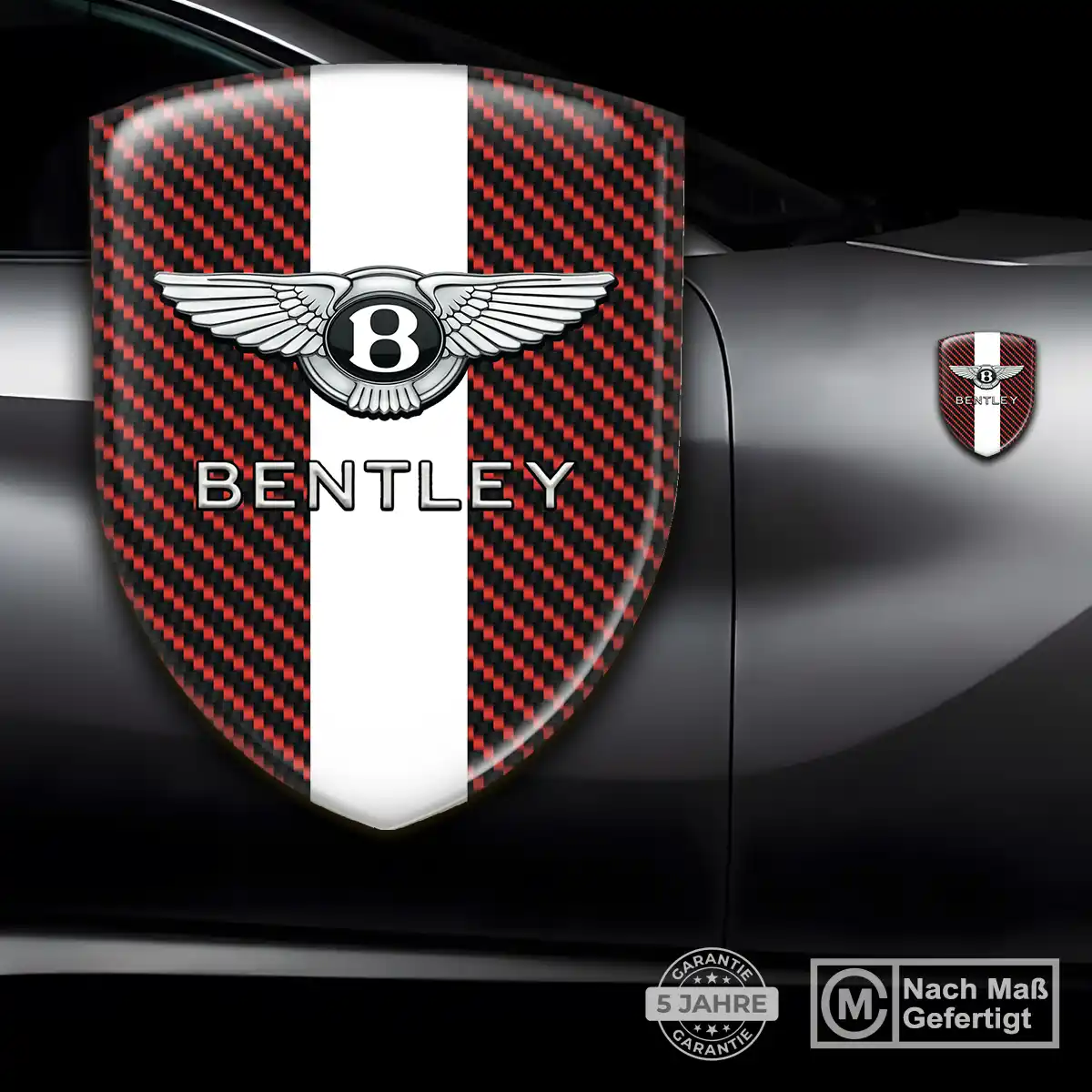 Bentley Emblem Wappen Überzeugende Qualität