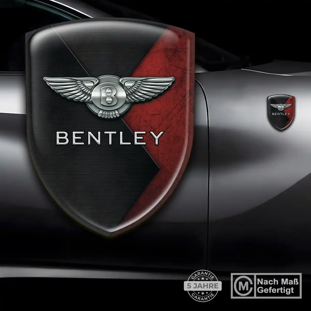 Bentley Emblem Wappen Exterieurdesign