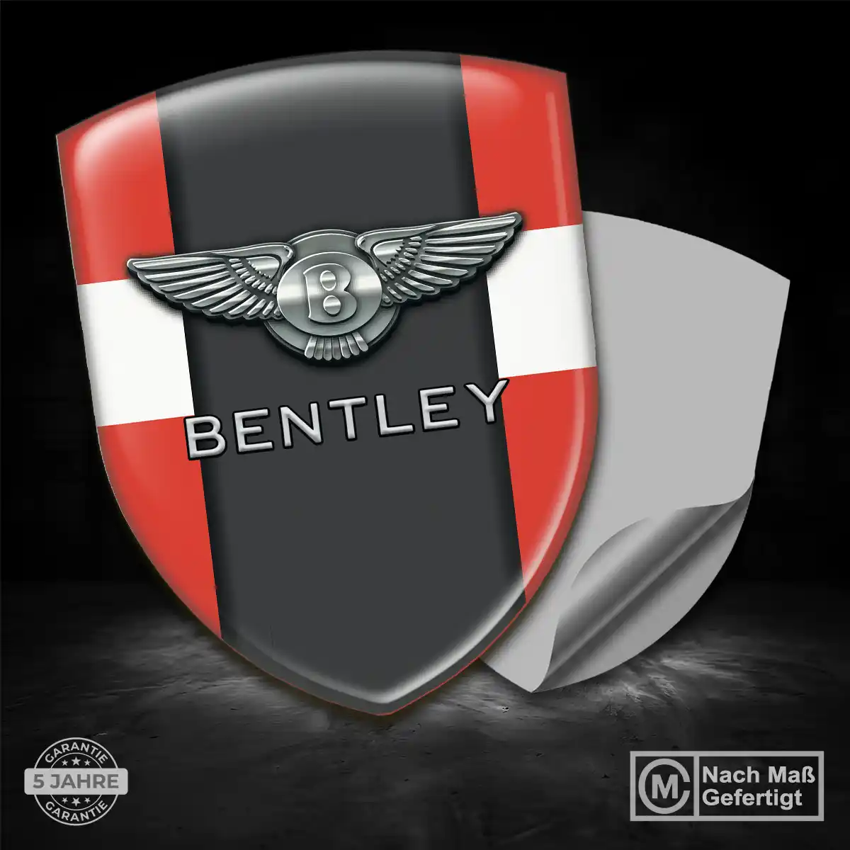 Bentley Emblem Wappen Hochwertiges Harz
