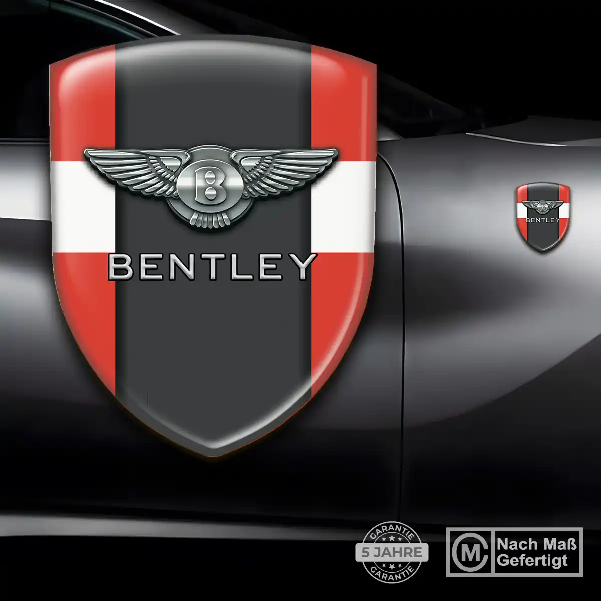 Bentley Emblem Wappen Hochwertiges Harz