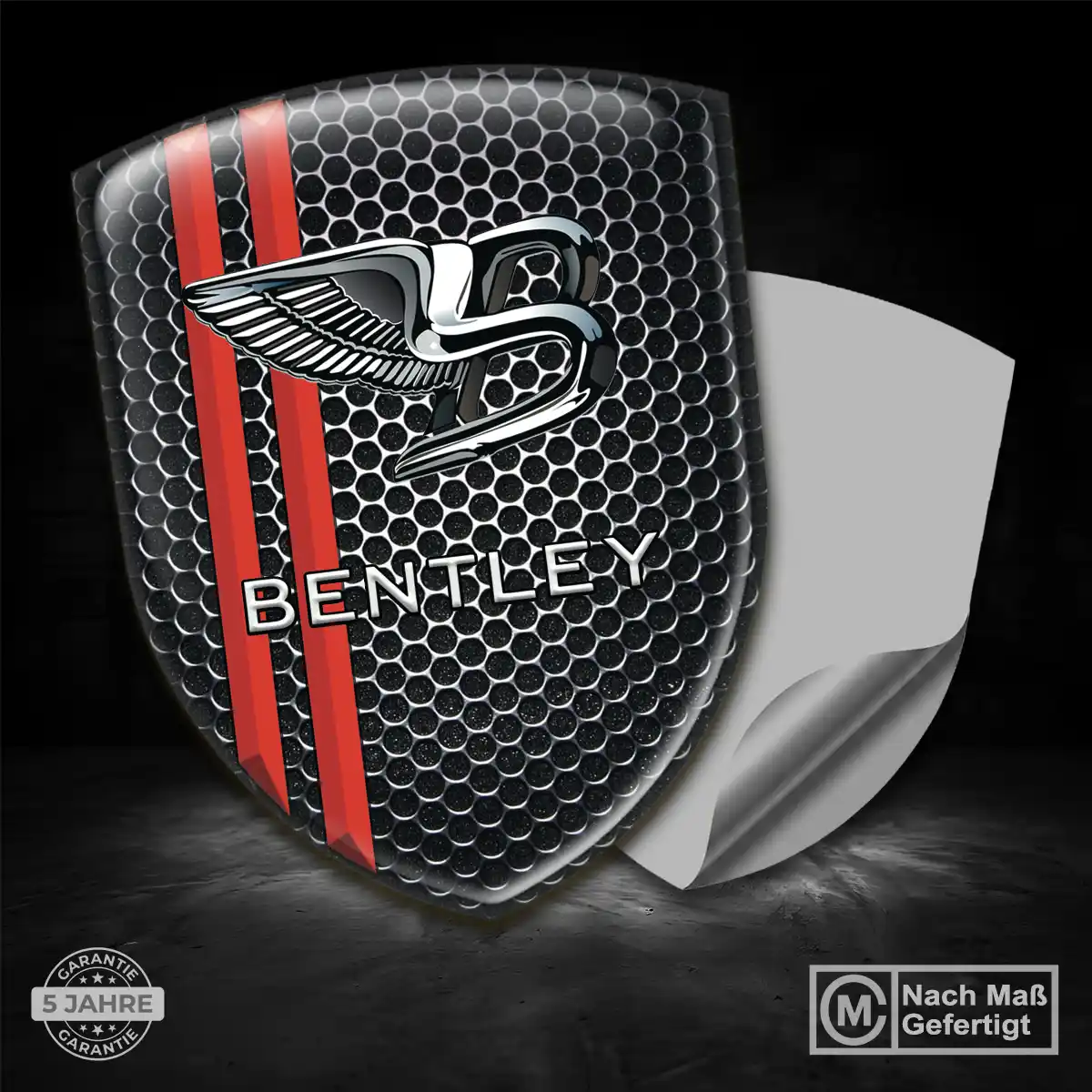 Bentley Emblem Wappen Interieurdesign