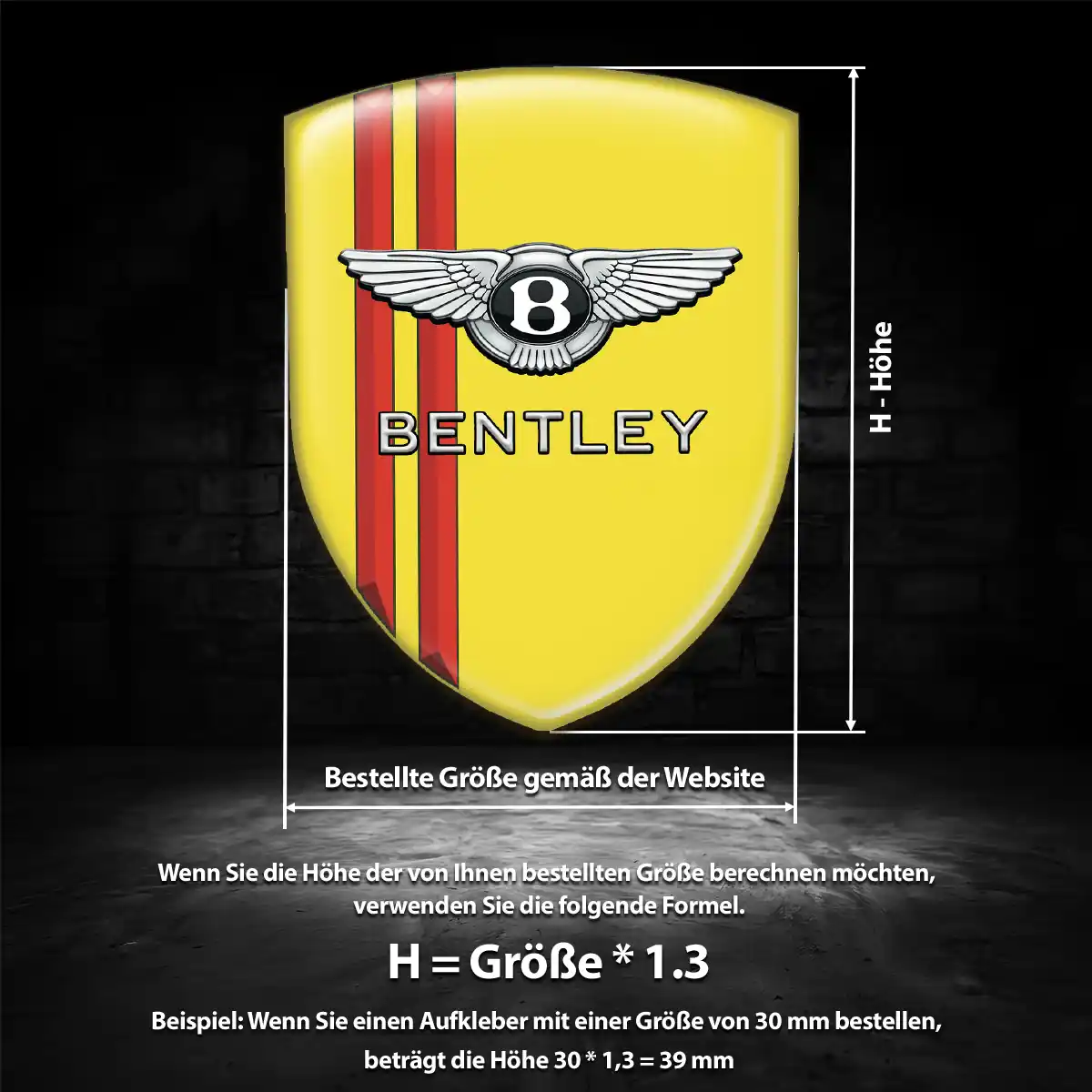 Bentley Embleme Auto Anspruchsvolles Design