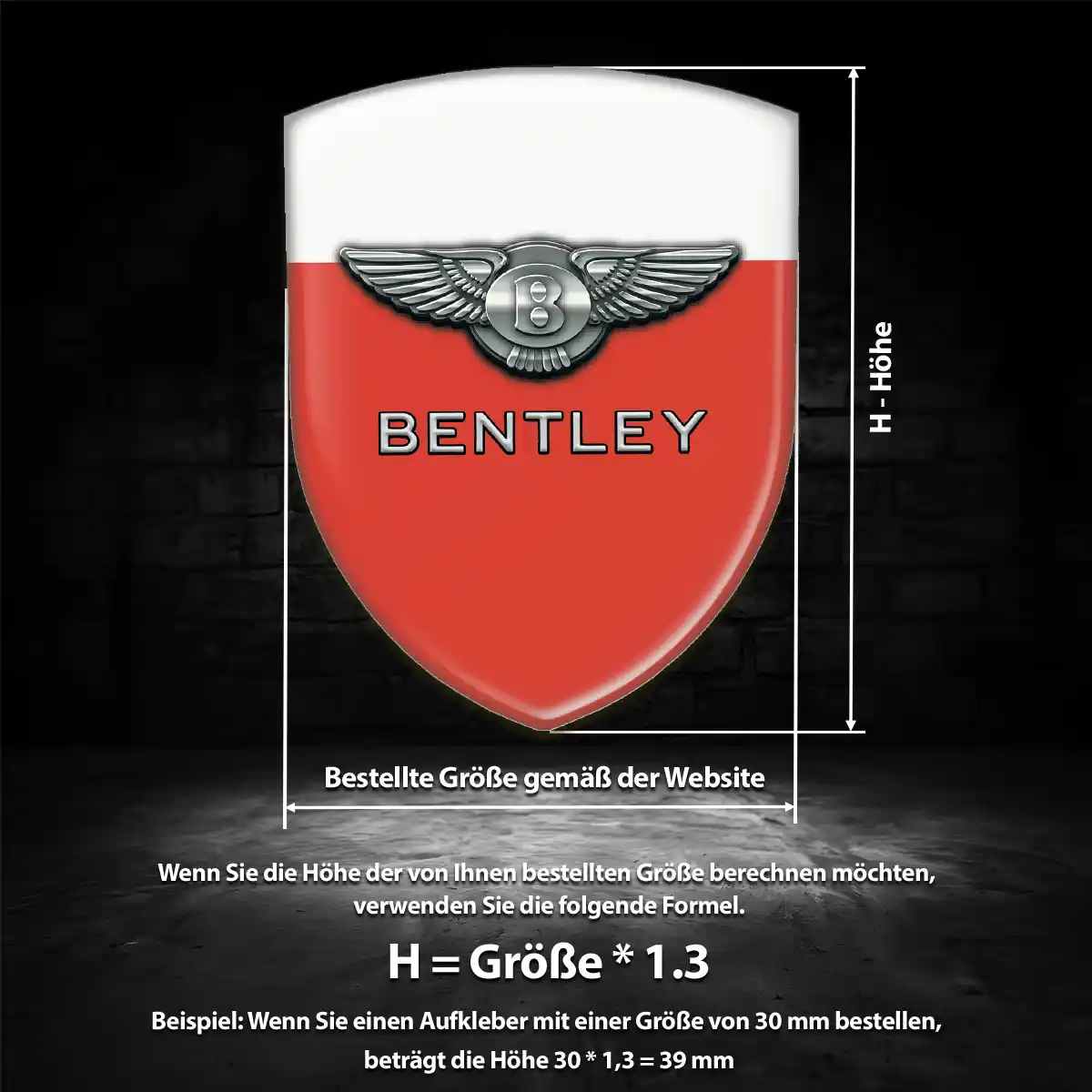 Bentley Embleme Auto Überzeugende Qualität