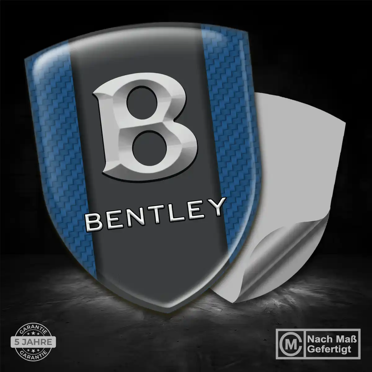 Bentley Embleme Auto Edles Design