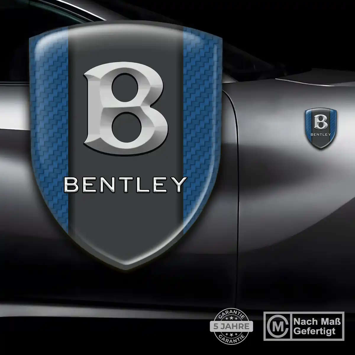 Bentley Embleme Auto Edles Design