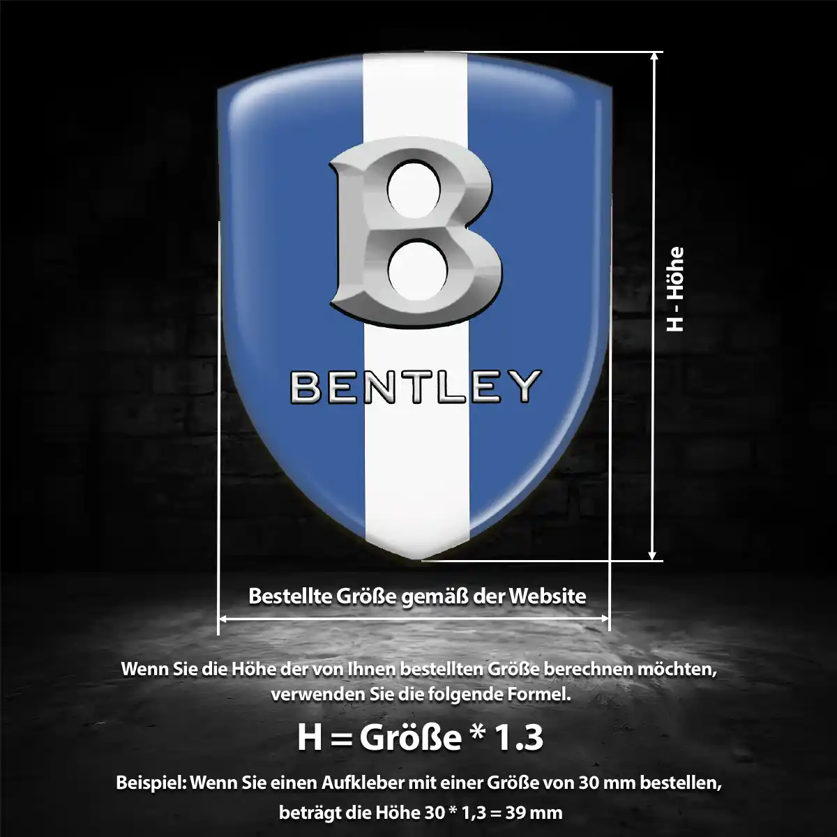 Bentley Embleme Auto Exterieurdesign