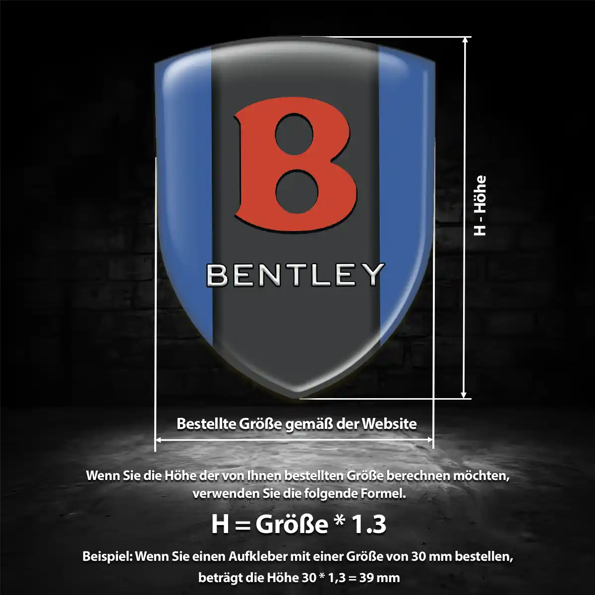 Bentley Embleme Auto Höchste Qualität