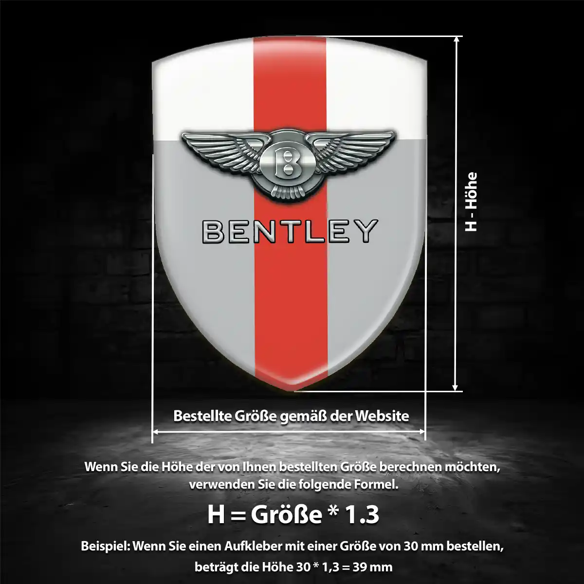 Bentley Embleme Auto Hohe Qualität