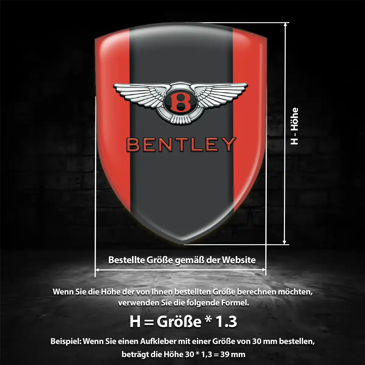 Bentley Embleme Auto Luxus-Edition