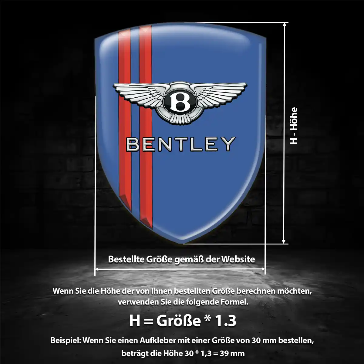 Bentley Embleme Auto Modernes Design