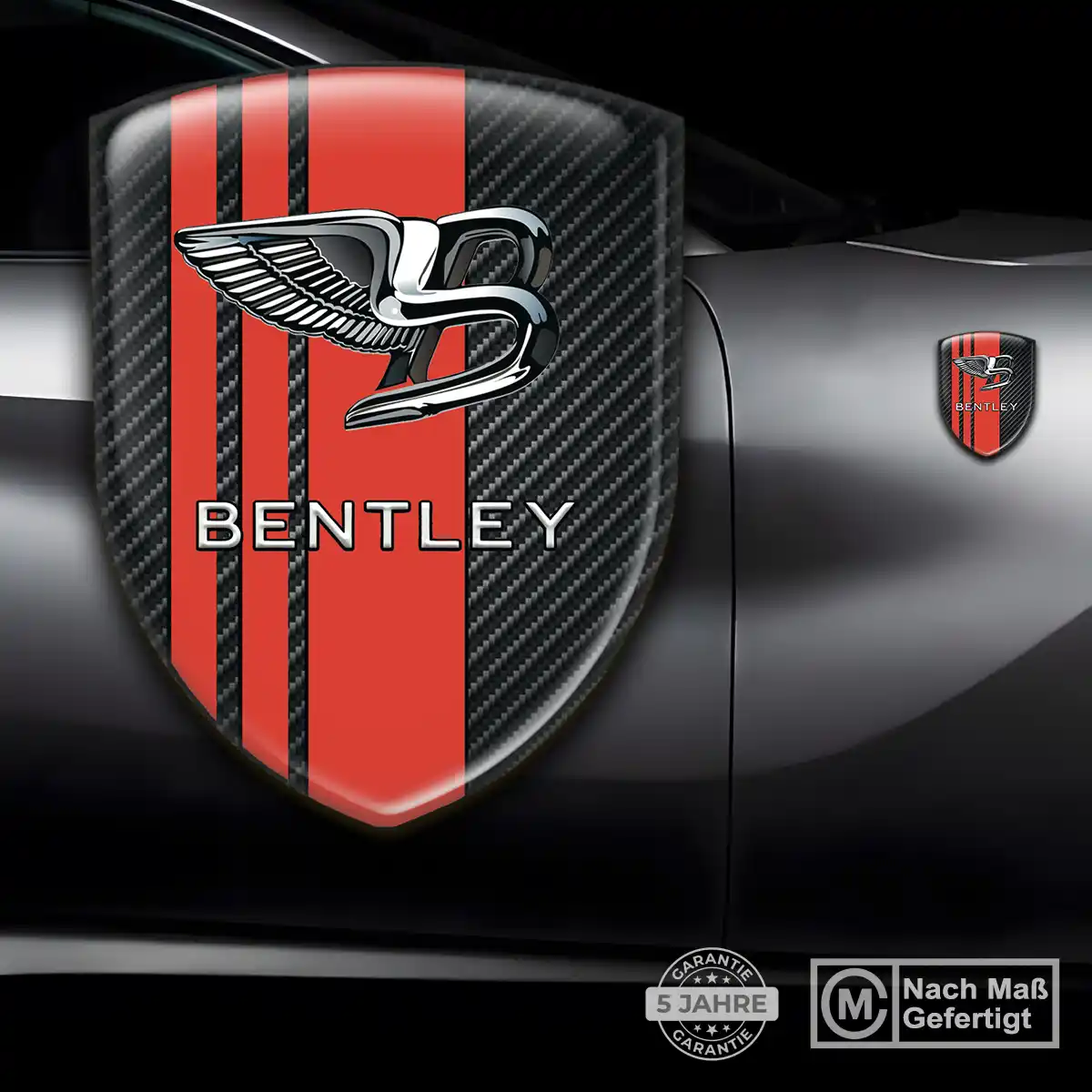 Bentley Embleme Auto Stilvolles Design