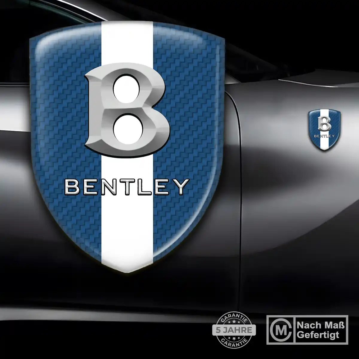Bentley Embleme Edles Design