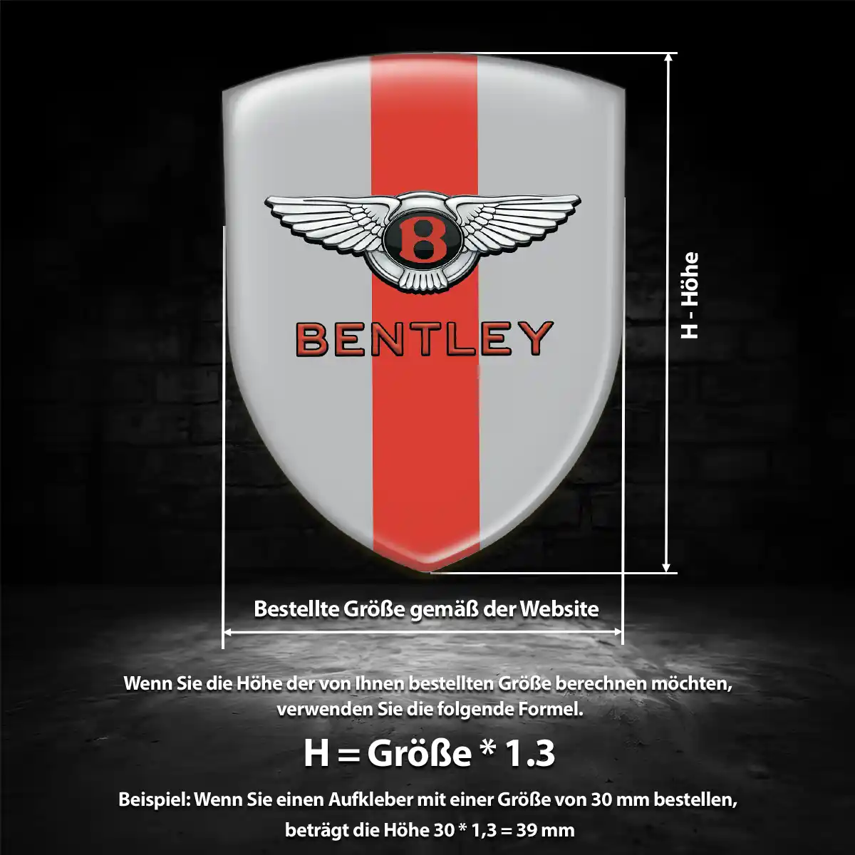 Bentley Embleme Erstklassige Qualität