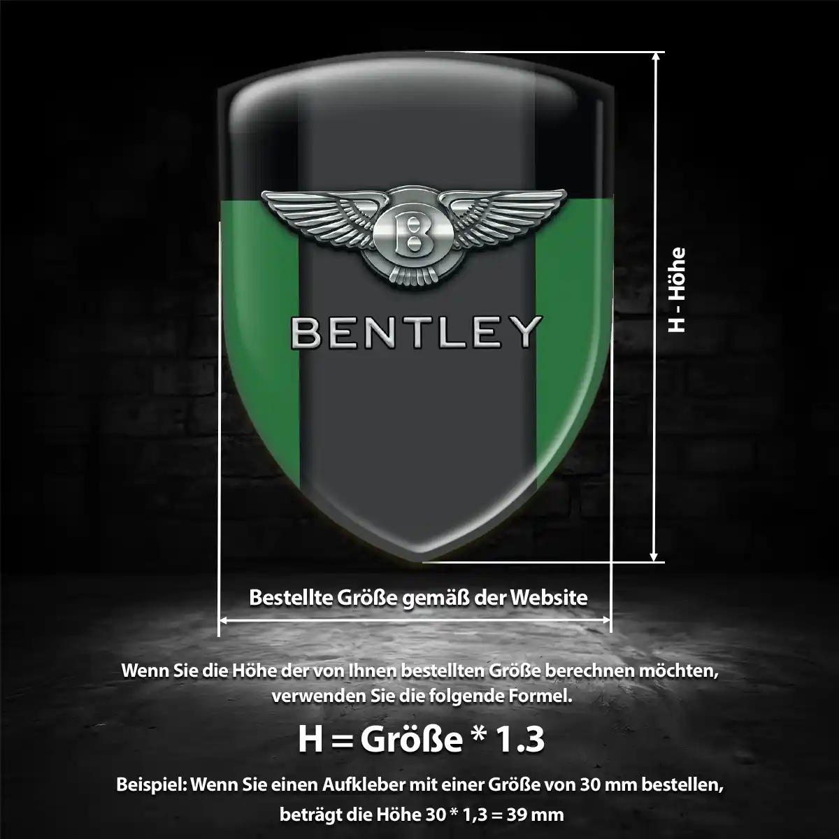 Bentley Embleme Höchste Qualität