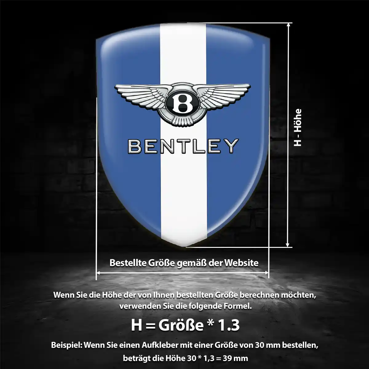 Bentley Embleme Hohe Qualität