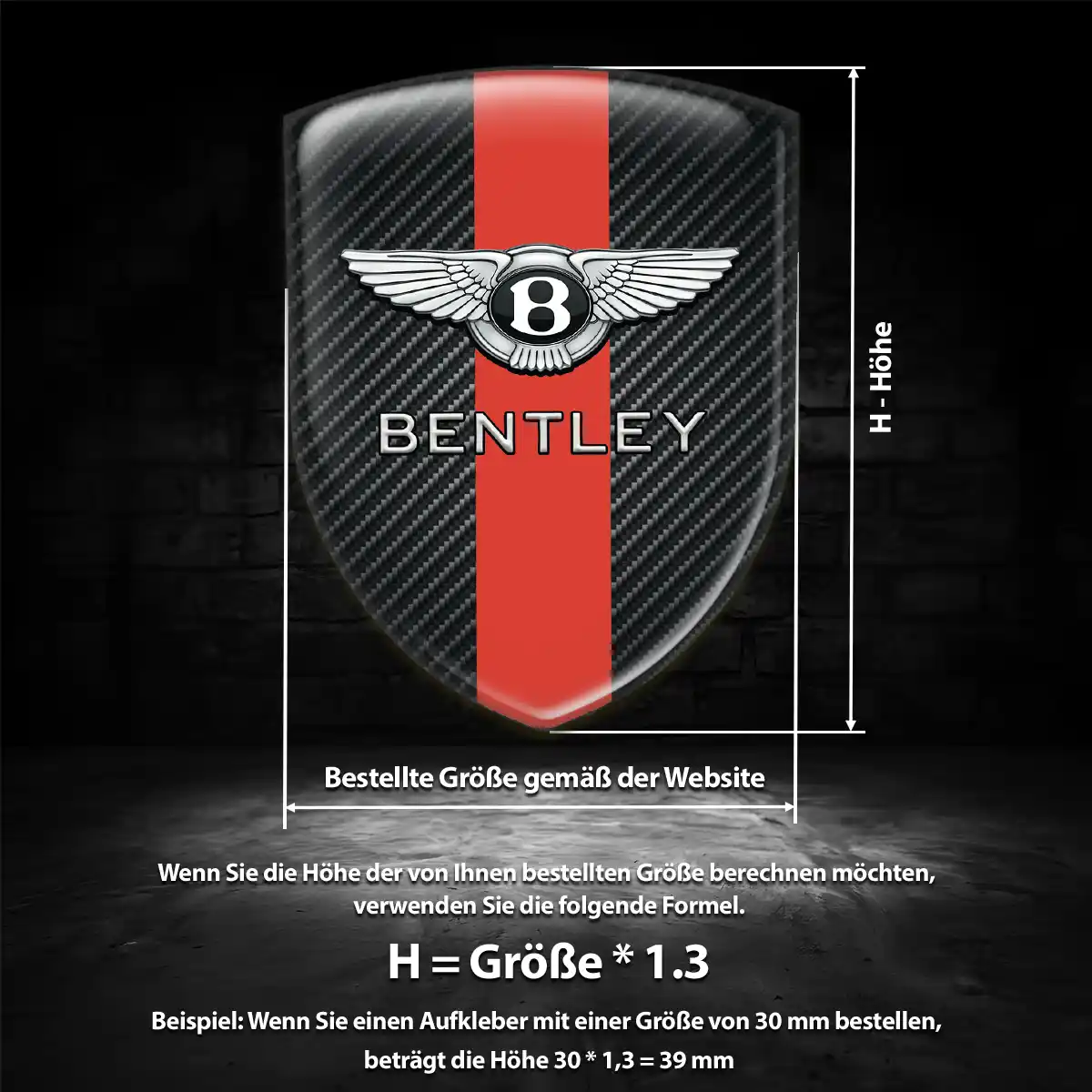 Bentley Embleme Interieurdesign