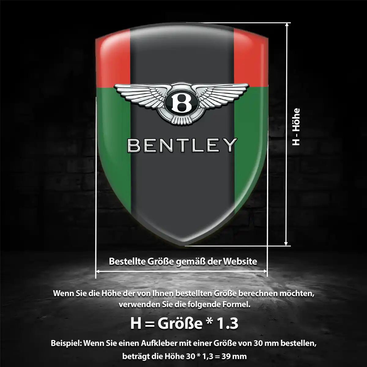 Bentley Embleme Limitierte Auflage