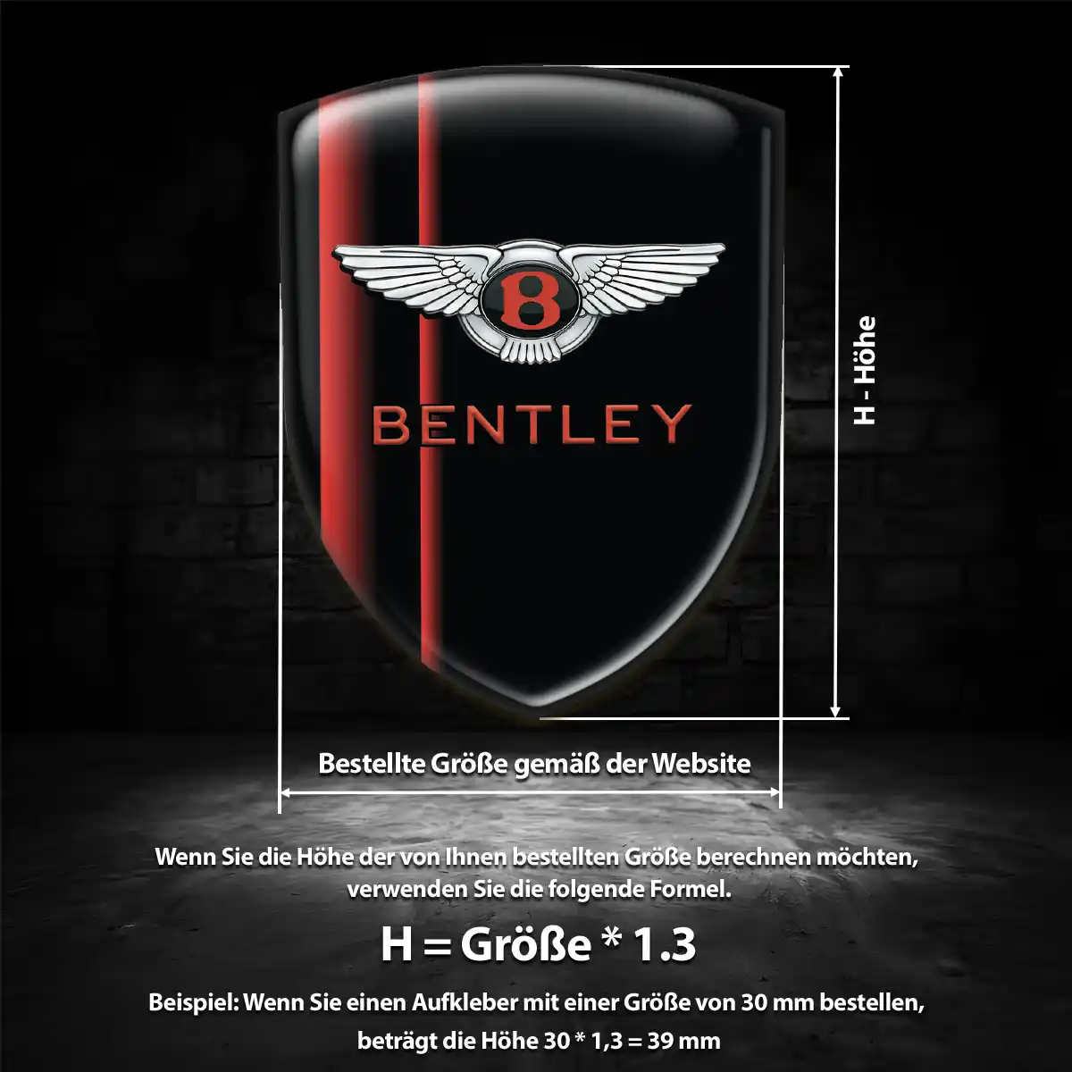 Bentley Embleme Luxus-Edition