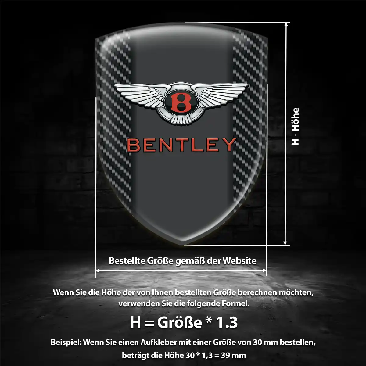 Bentley Embleme Premium-Edition