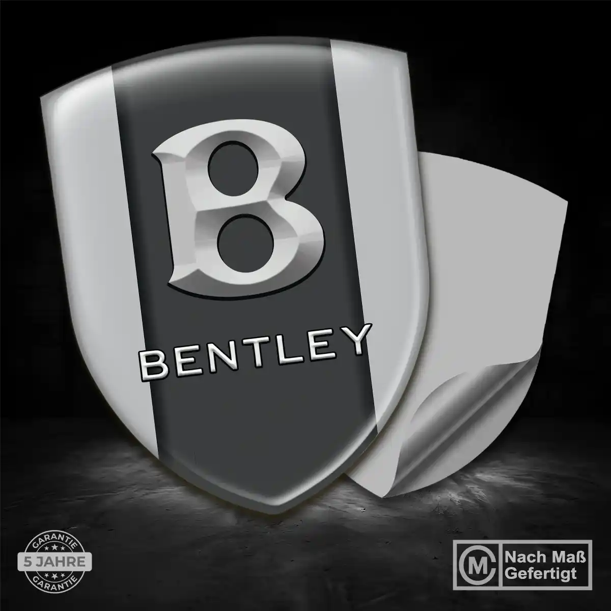 Bentley Embleme Silikon Aufkleber Auto Edles Design
