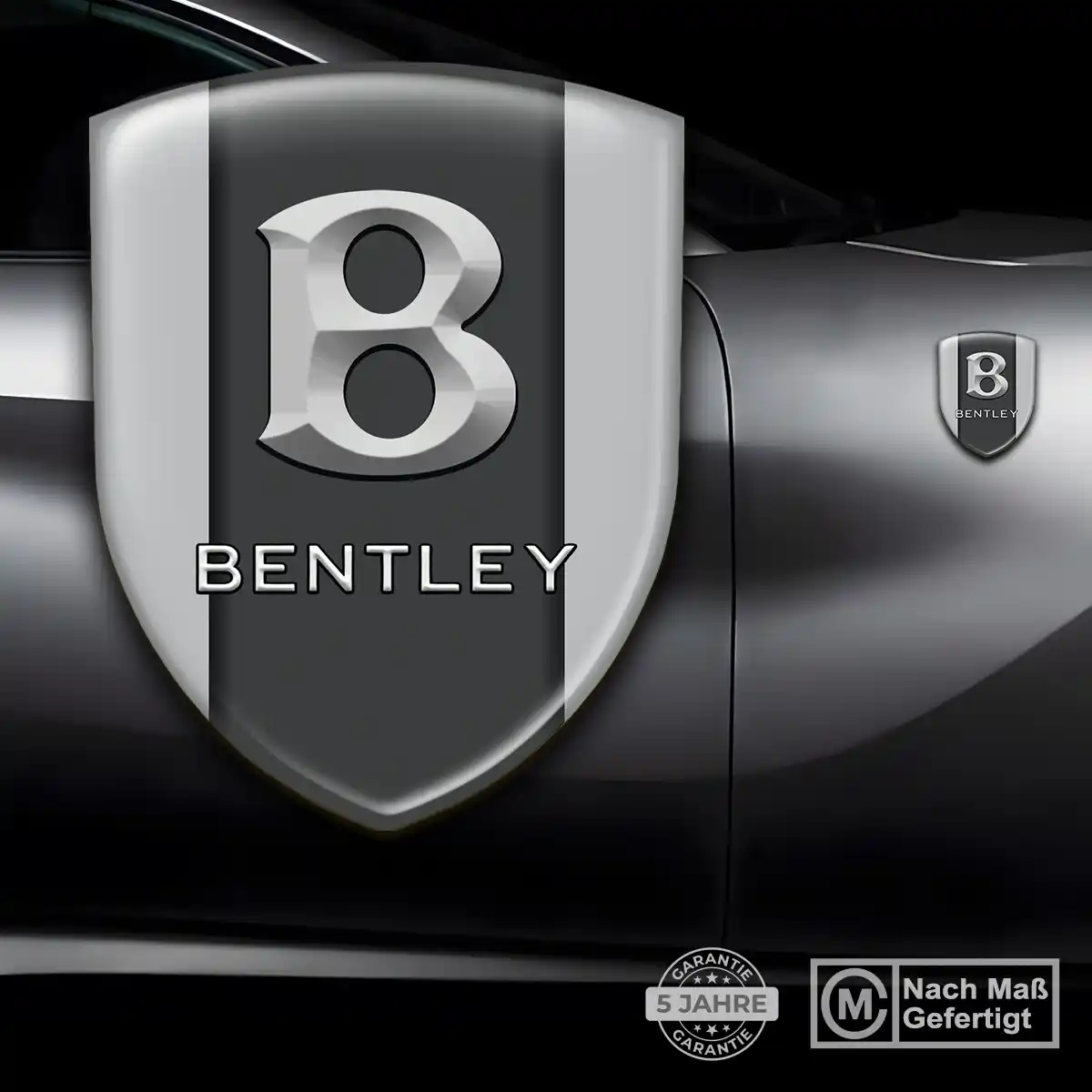 Bentley Embleme Silikon Aufkleber Auto Edles Design