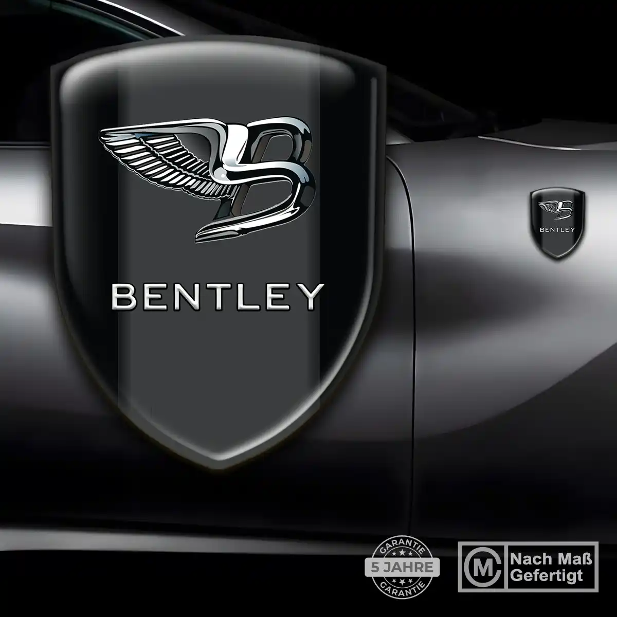 Bentley Embleme Silikon Aufkleber Auto Interieurdesign