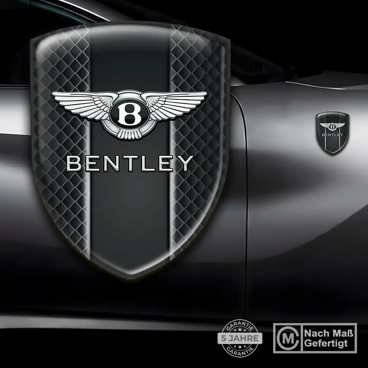 Bentley Embleme Silikon Aufkleber Auto Limitierte Auflage