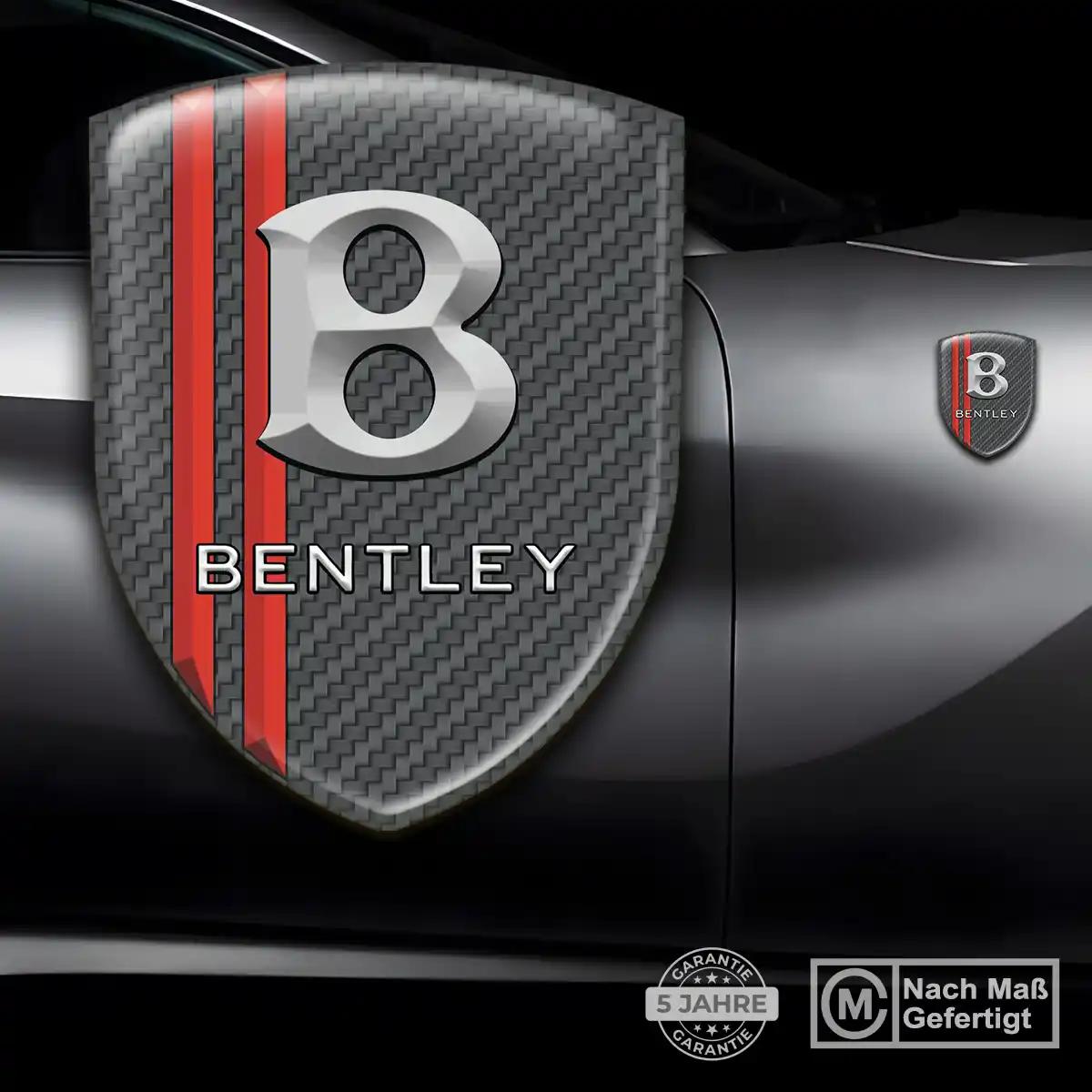 Bentley Embleme Silikon Aufkleber Auto Luxus-Edition