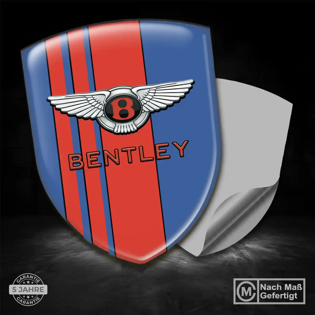 Bentley Embleme Silikon Aufkleber Auto Premiumqualität