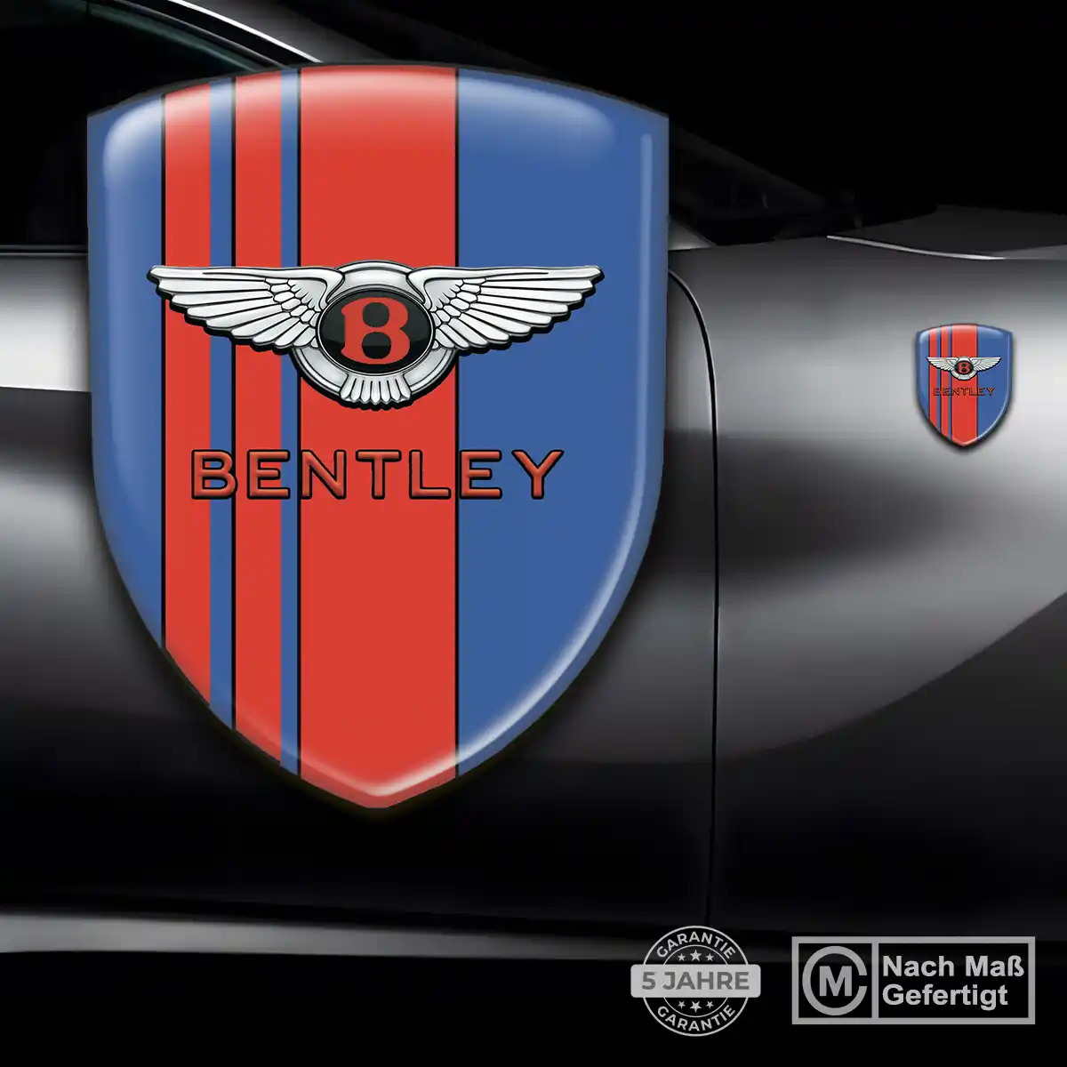 Bentley Embleme Silikon Aufkleber Auto Premiumqualität