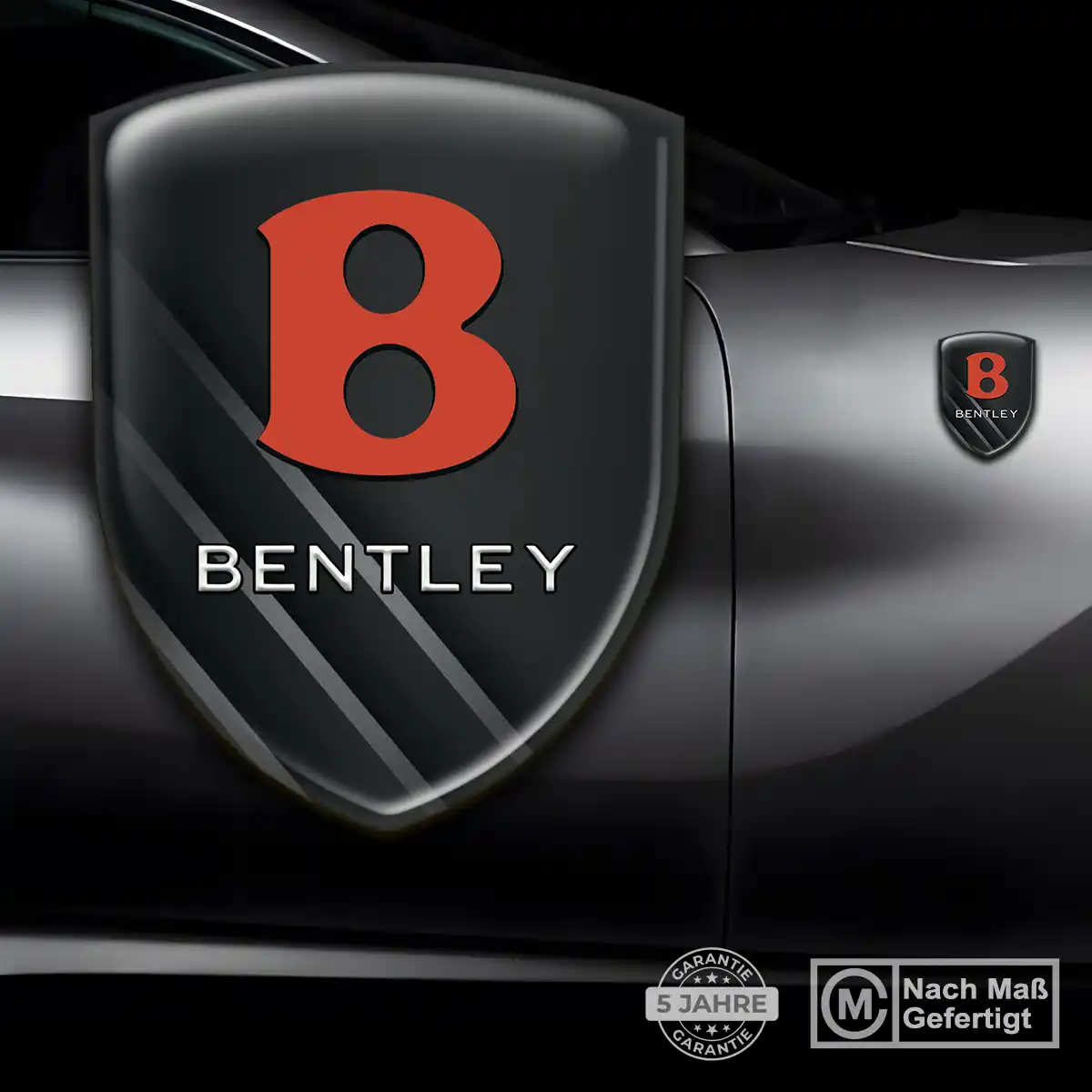 Bentley Embleme Silikon Aufkleber Erstklassige Qualität
