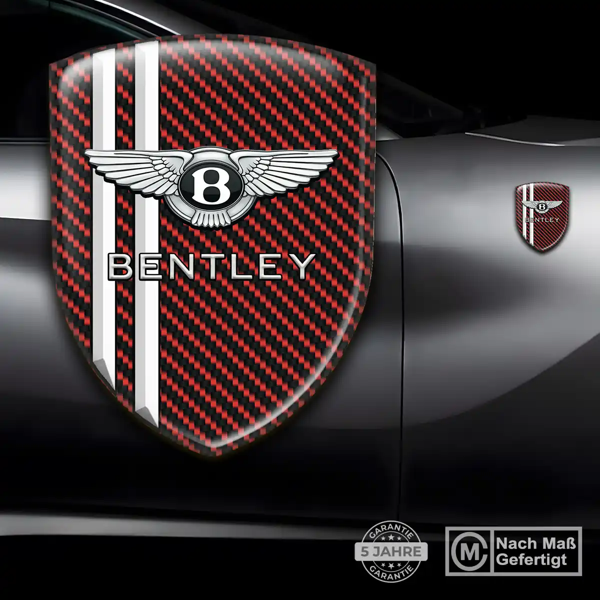 Bentley Embleme Silikon Aufkleber Exterieurdesign