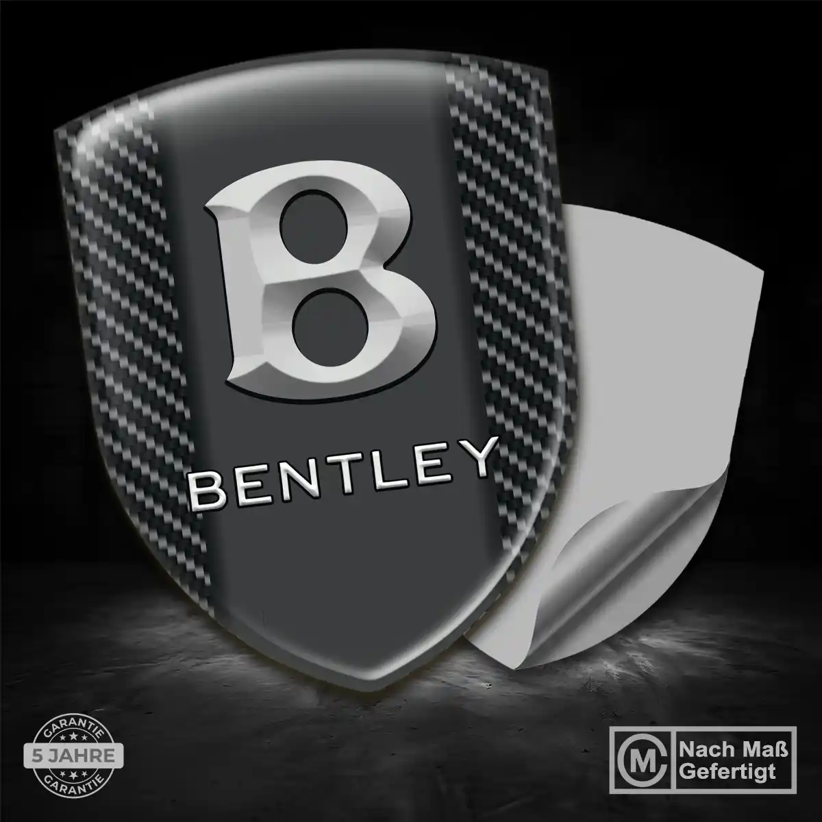 Bentley Embleme Silikon Aufkleber Höchste Qualität