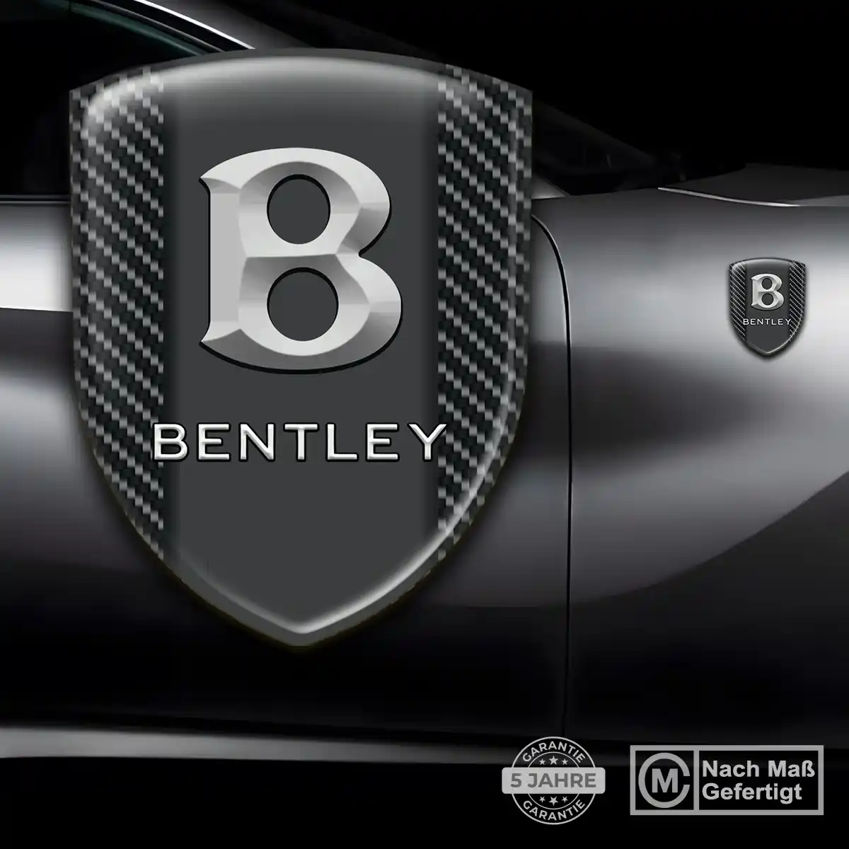 Bentley Embleme Silikon Aufkleber Höchste Qualität