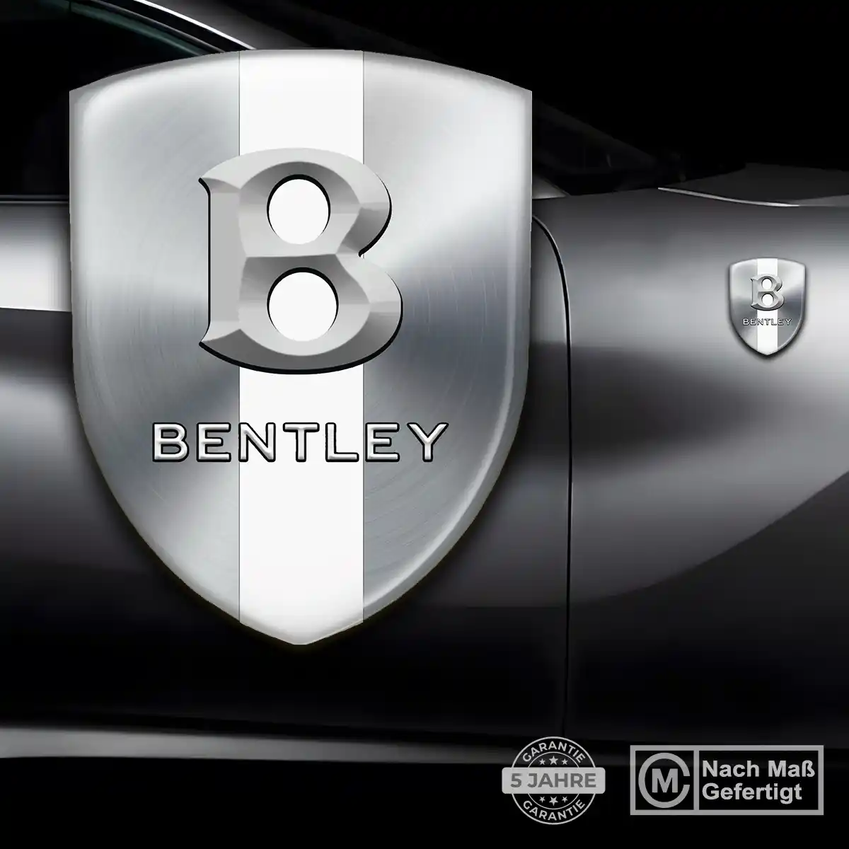 Bentley Embleme Silikon Aufkleber Interieurdesign