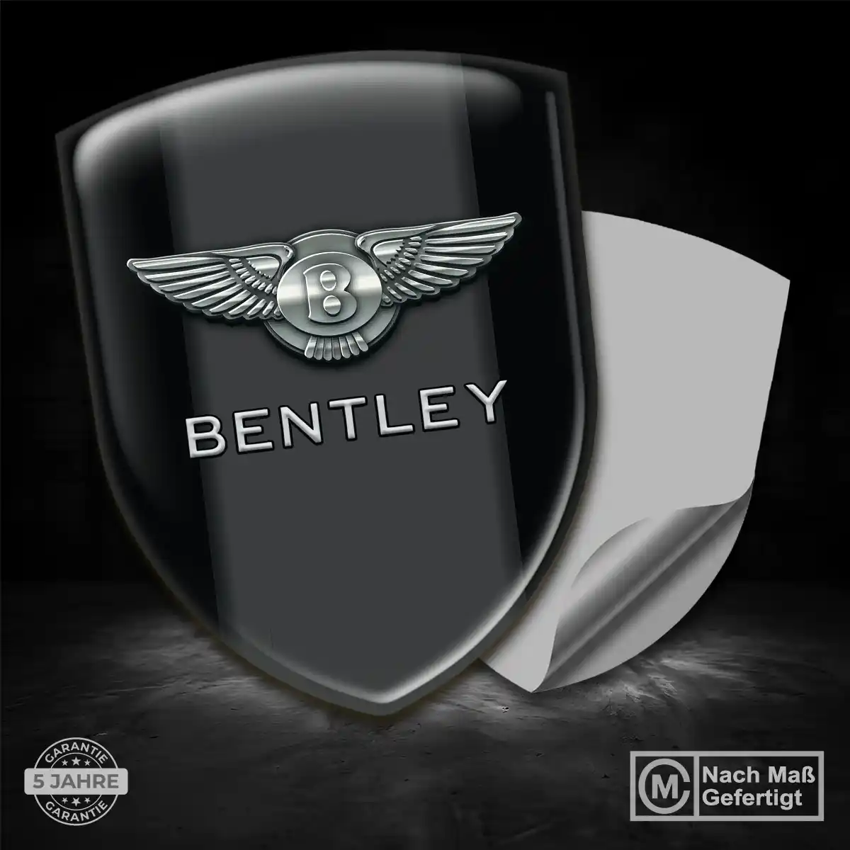 Bentley Embleme Silikon Aufkleber Luxus-Edition