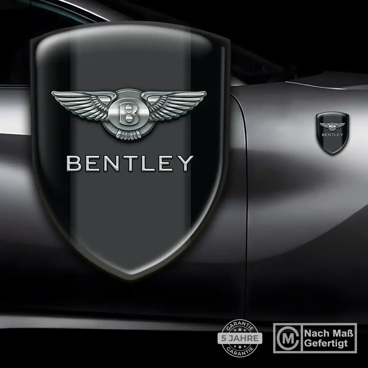 Bentley Embleme Silikon Aufkleber Luxus-Edition