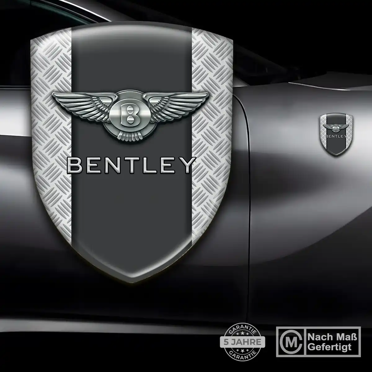 Bentley Embleme Silikon Aufkleber Modernes Design
